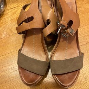 Dolce vita wedges worn once